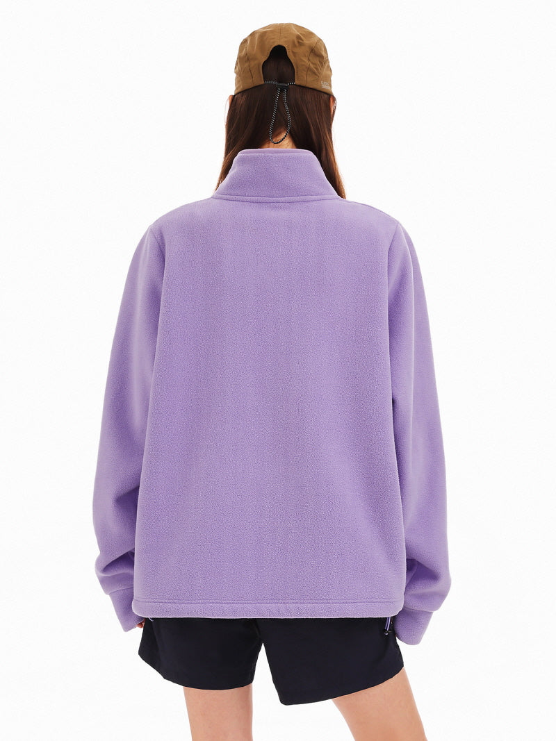 Purple Half-Zip Fleece