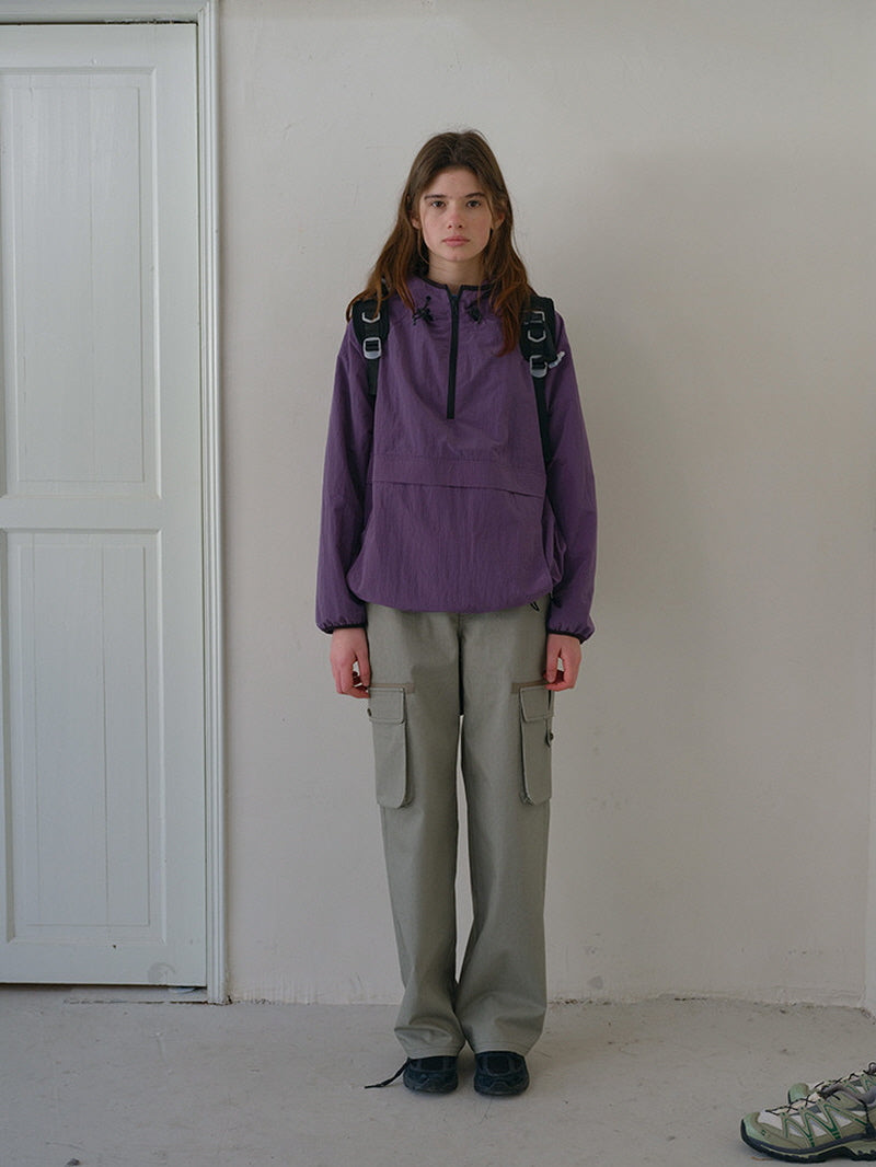 Purple Air Flow Anorak Jacket