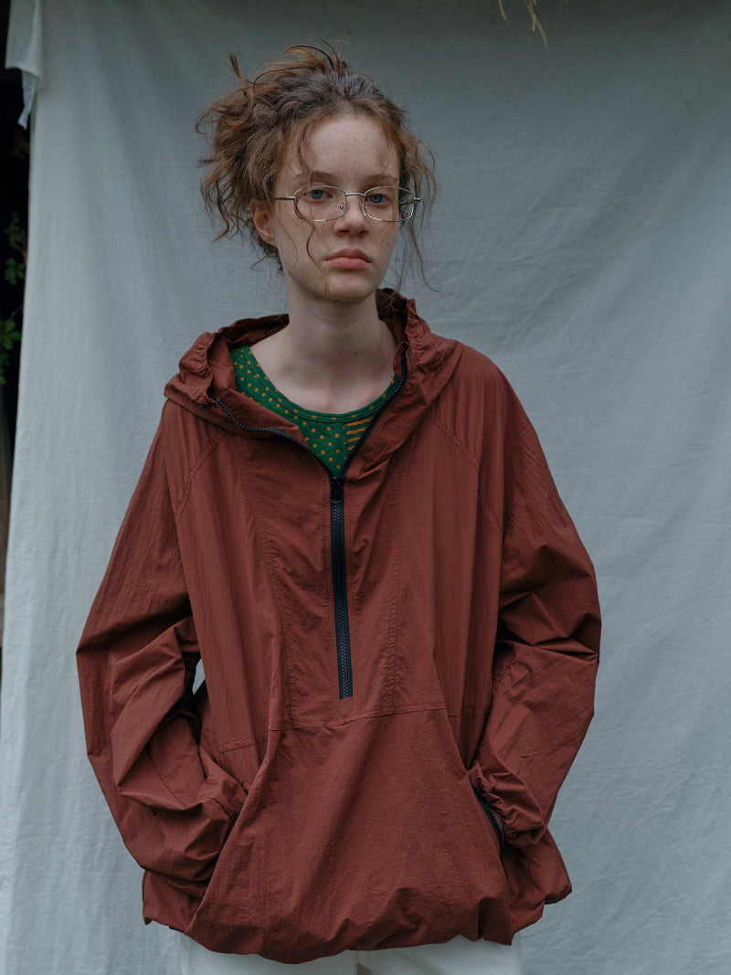 Brick Red Trail Light Anorak
