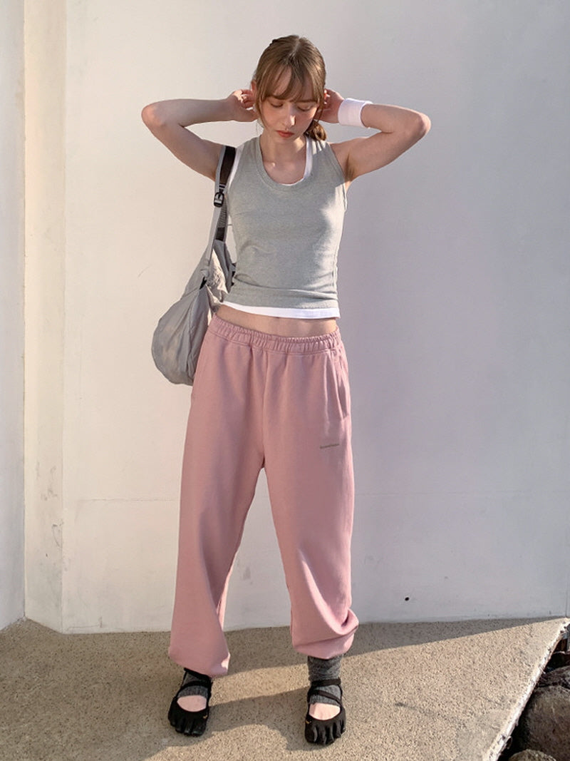 Pink Training Sweatpants