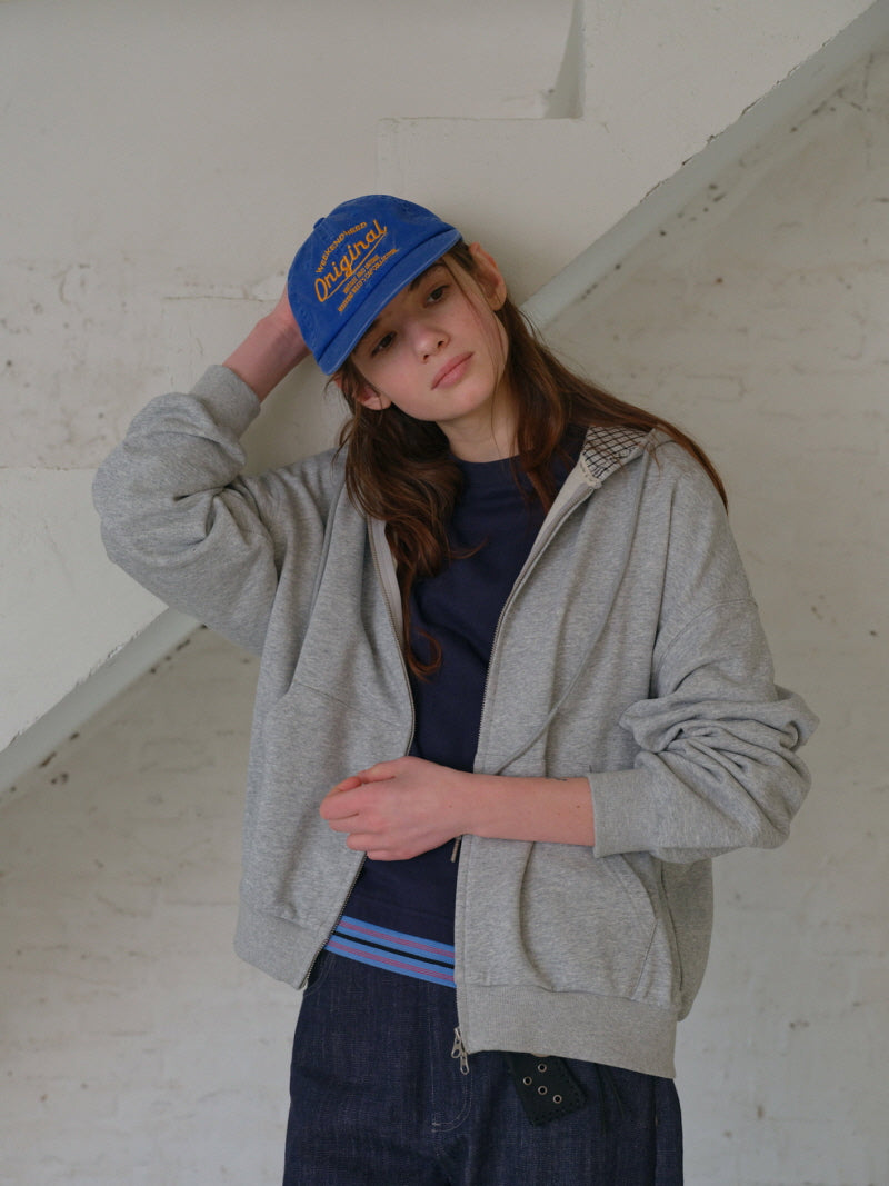 Check Lined Everyday Hoodie