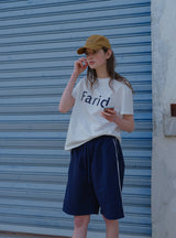 Navy Line Easy Shorts
