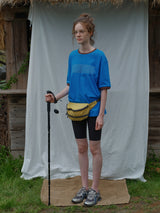 Blue Letter Ringer Tee