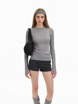 Soft Layer Wool Blend Tee