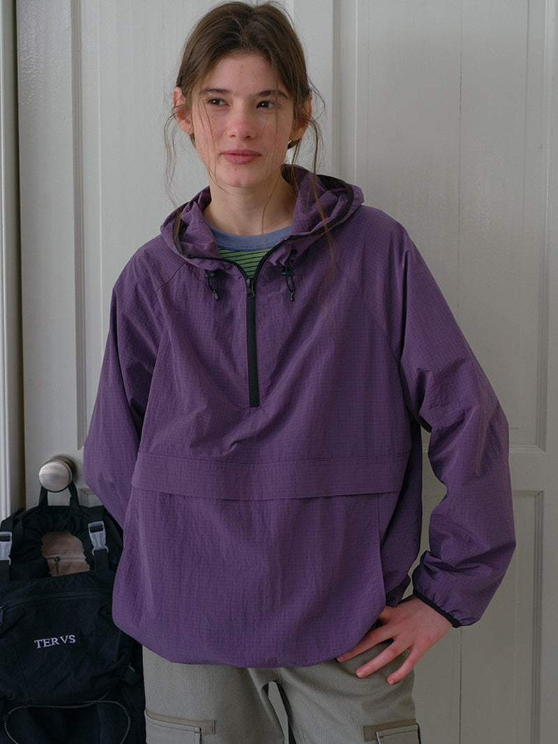 Purple Air Flow Anorak Jacket