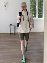 Soft Air Hooded Windbreaker