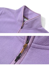 Purple Half-Zip Fleece