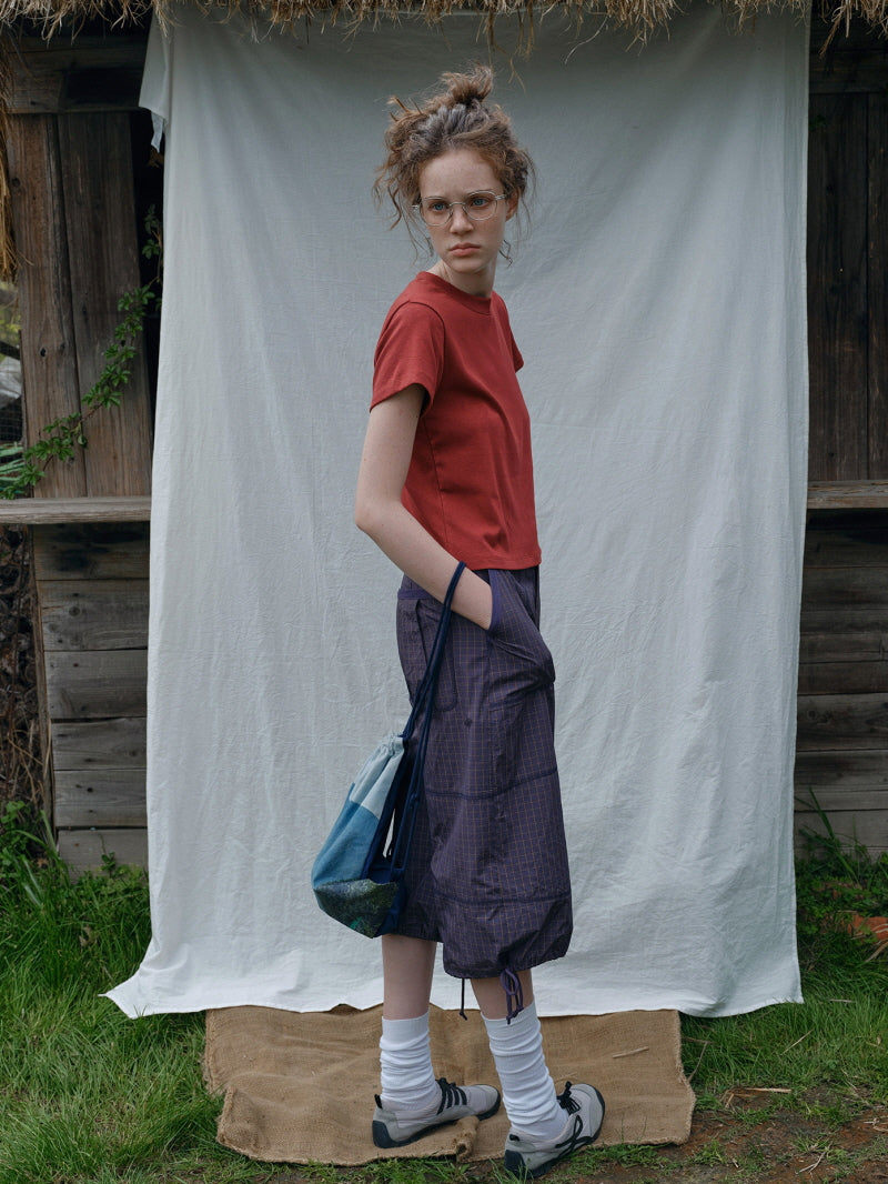 Cropped Utility Pants