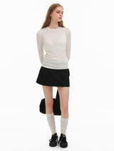 Soft Layer Wool Blend Tee