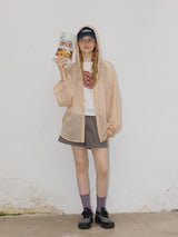 Peach Breeze Hooded Jacket