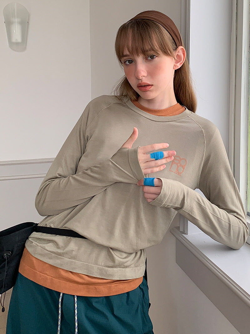 Granola Base Long Sleeve Top