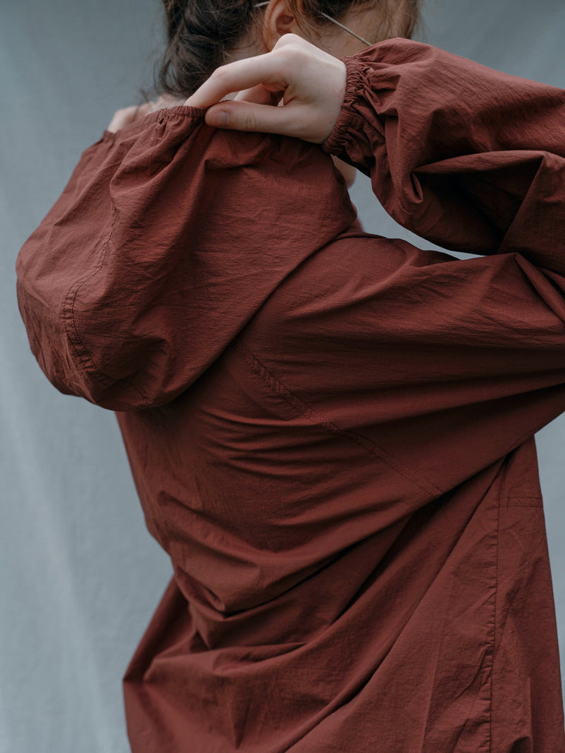 Brick Red Trail Light Anorak
