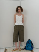 Cropped Utility Pants
