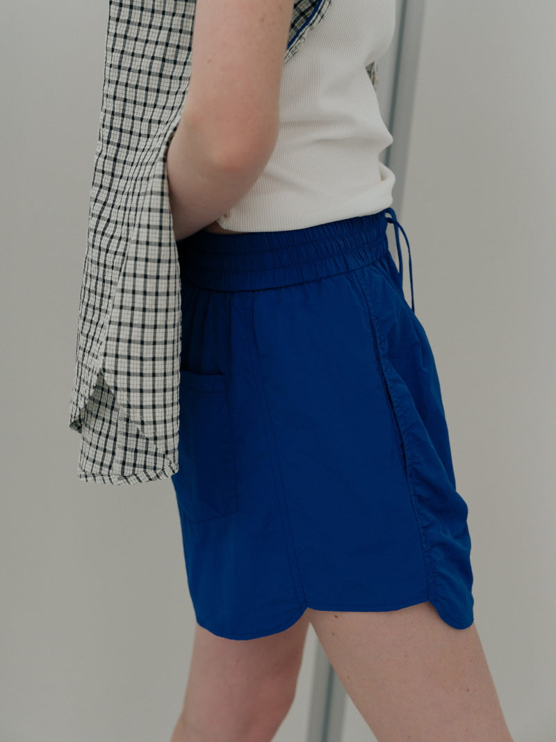 Blue Ease Utility Shorts
