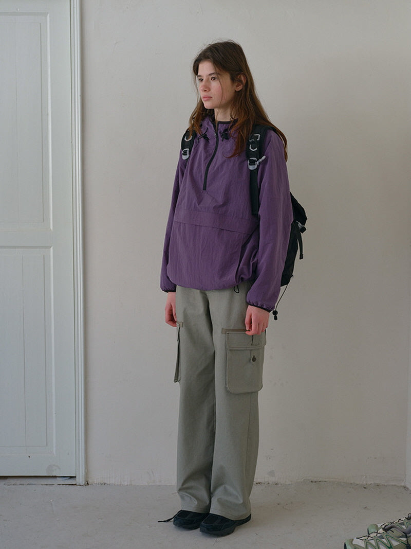 Purple Air Flow Anorak Jacket