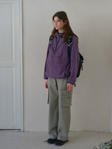 Purple Air Flow Anorak Jacket