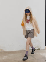Peach Breeze Hooded Jacket