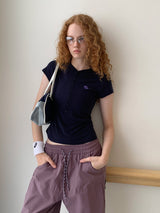 Contour Button Tee