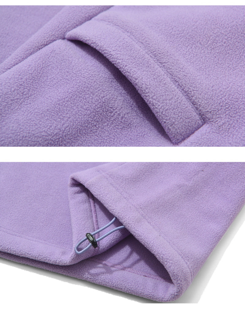Purple Half-Zip Fleece