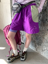 Trail Color Block Shorts