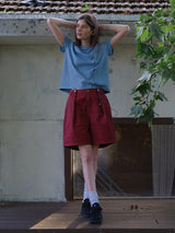 Sky Blue Letter Tee