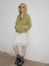 Olive Breeze Windbreaker