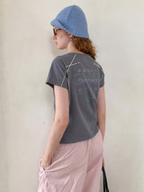 Contrast Stitch Performance Tee