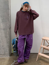 Printed Crew Neck Long Sleeve Tee