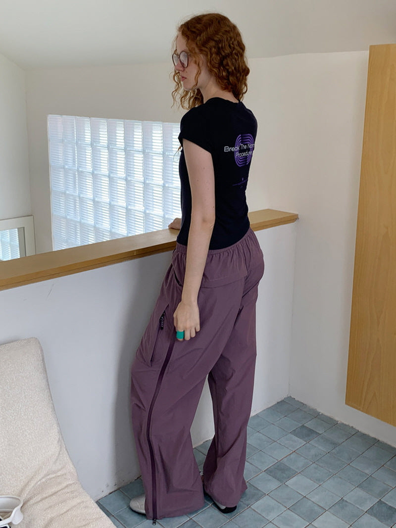 Contour Button Tee