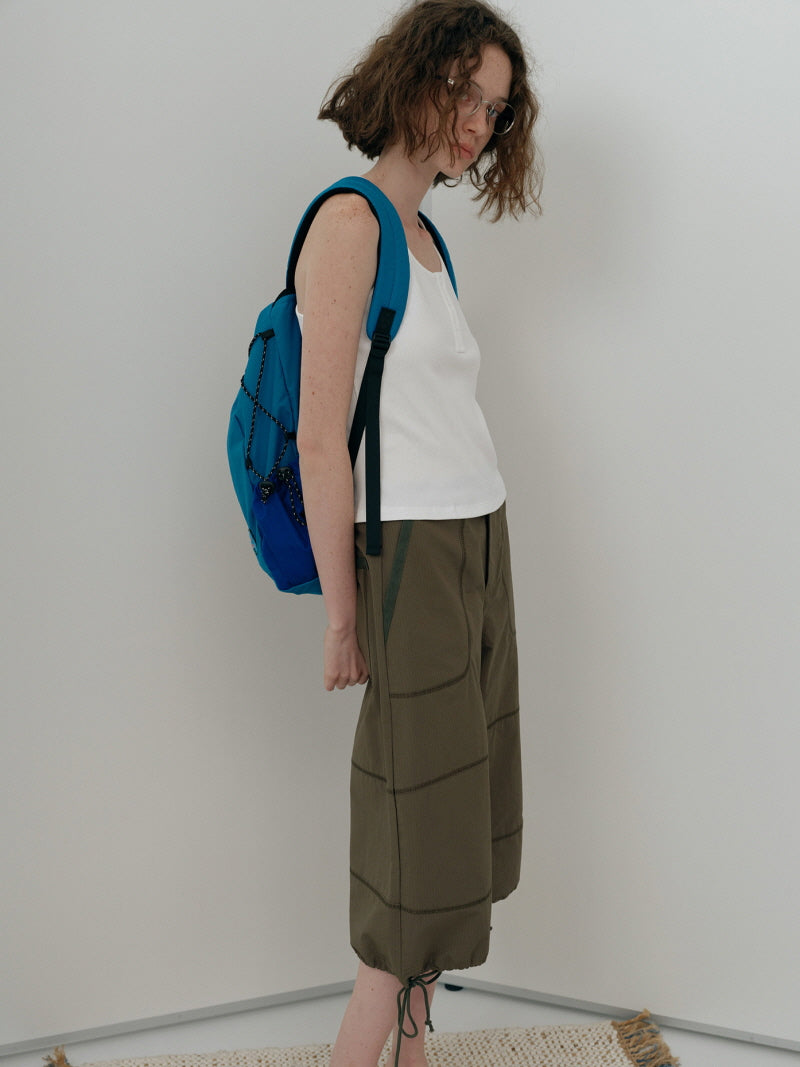 Cropped Utility Pants