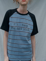Stripe Raglan Tee
