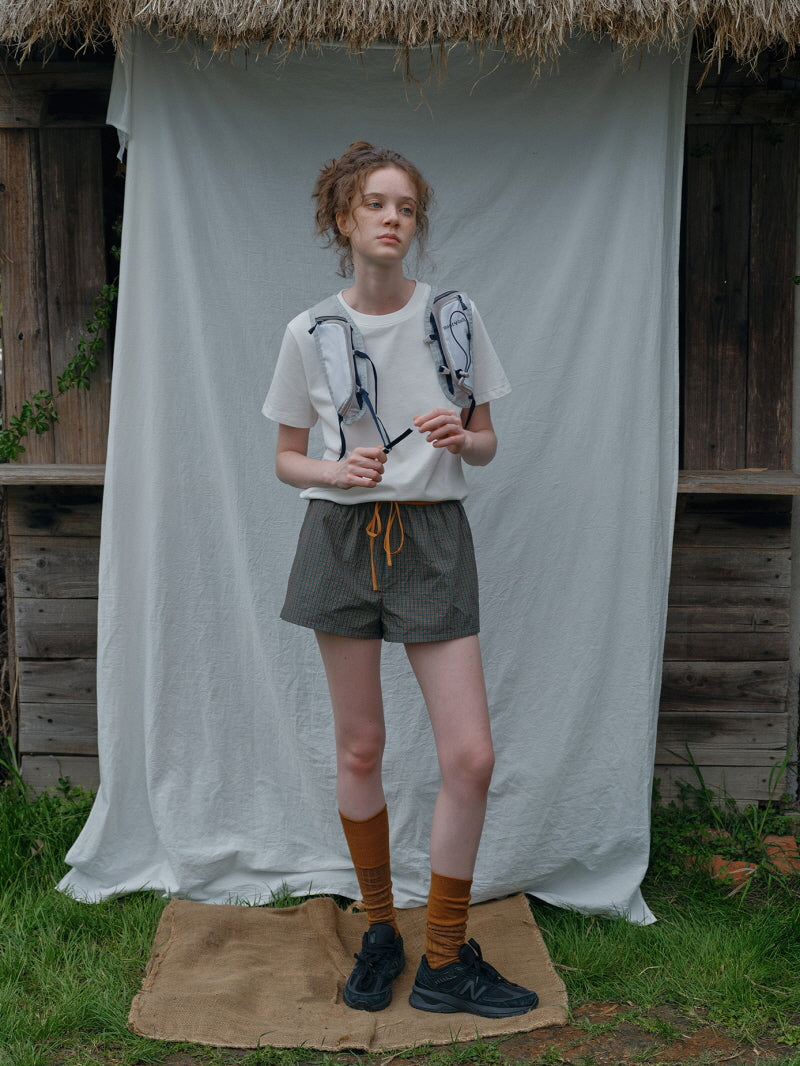 Forest Check Easy Shorts