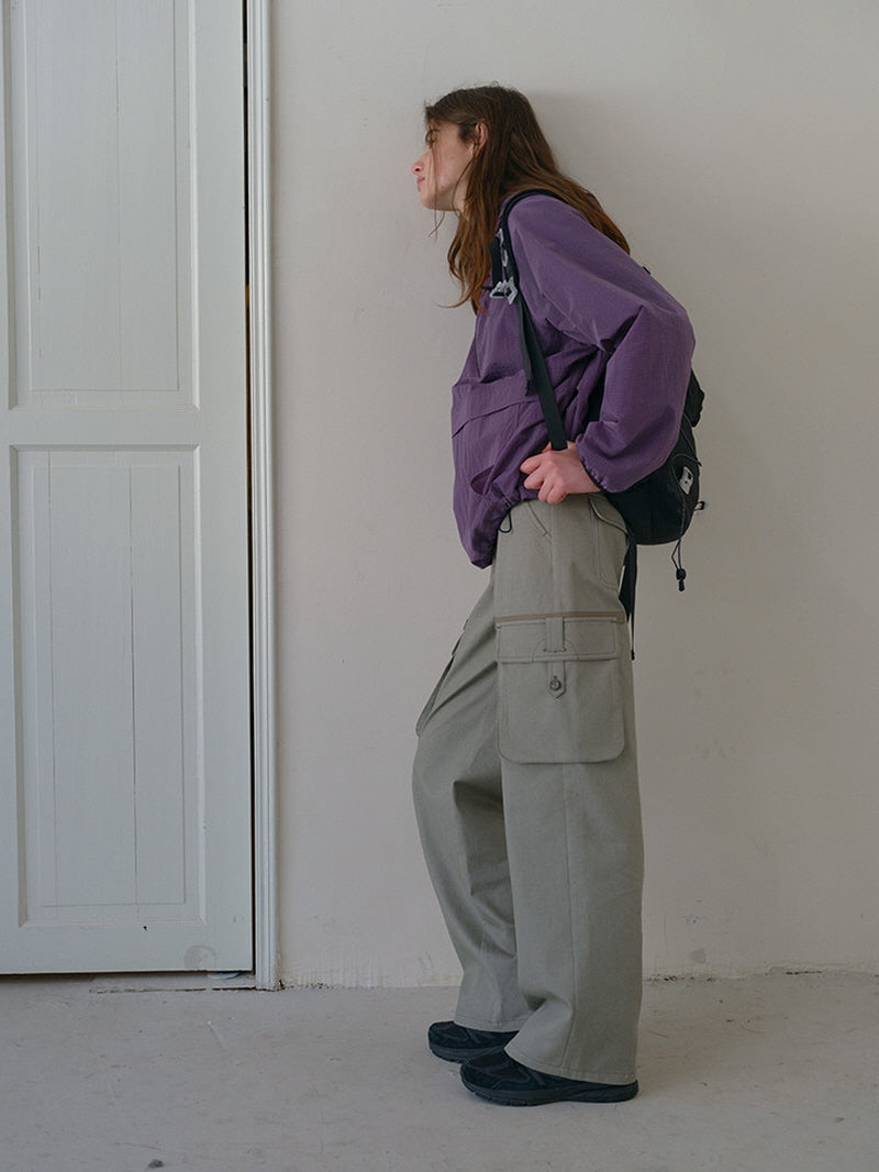 Purple Air Flow Anorak Jacket