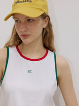 Contrast Trim Tank Top