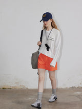 Orange Active Shorts