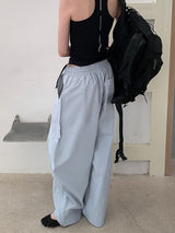 Loose Drape Cargo Pants