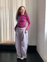 Soft Utility Wide Pants