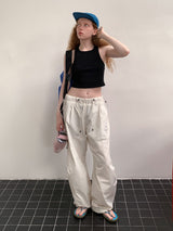 Soft Utility Wide Pants