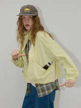 Soft Field Drawstring Jacket