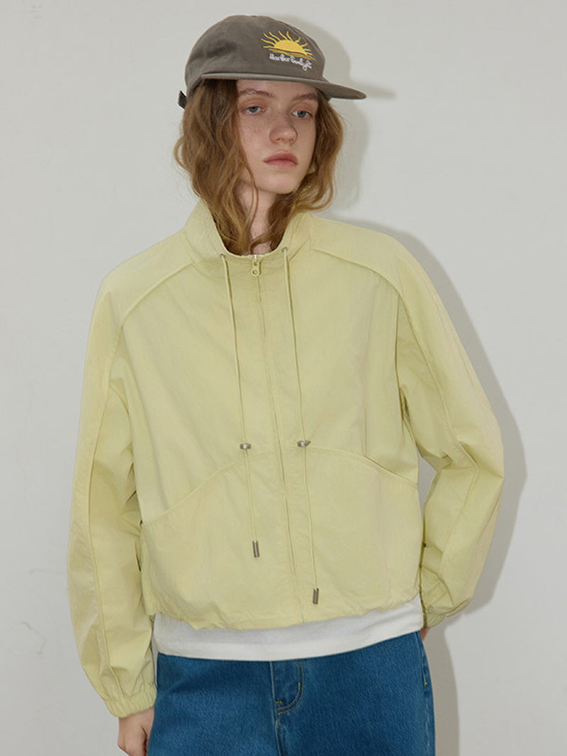 Soft Field Drawstring Jacket