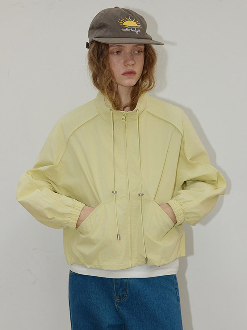 Soft Field Drawstring Jacket