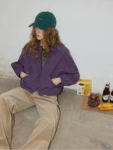 Soft Field Drawstring Jacket