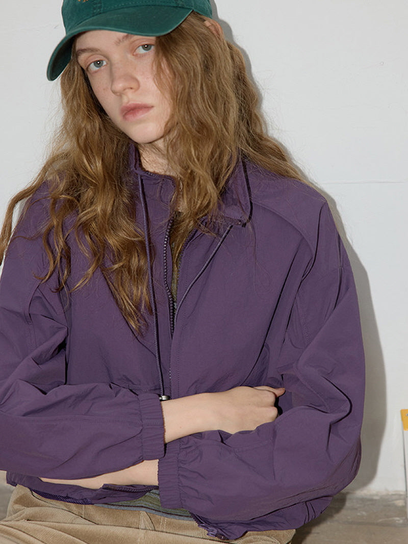 Soft Field Drawstring Jacket