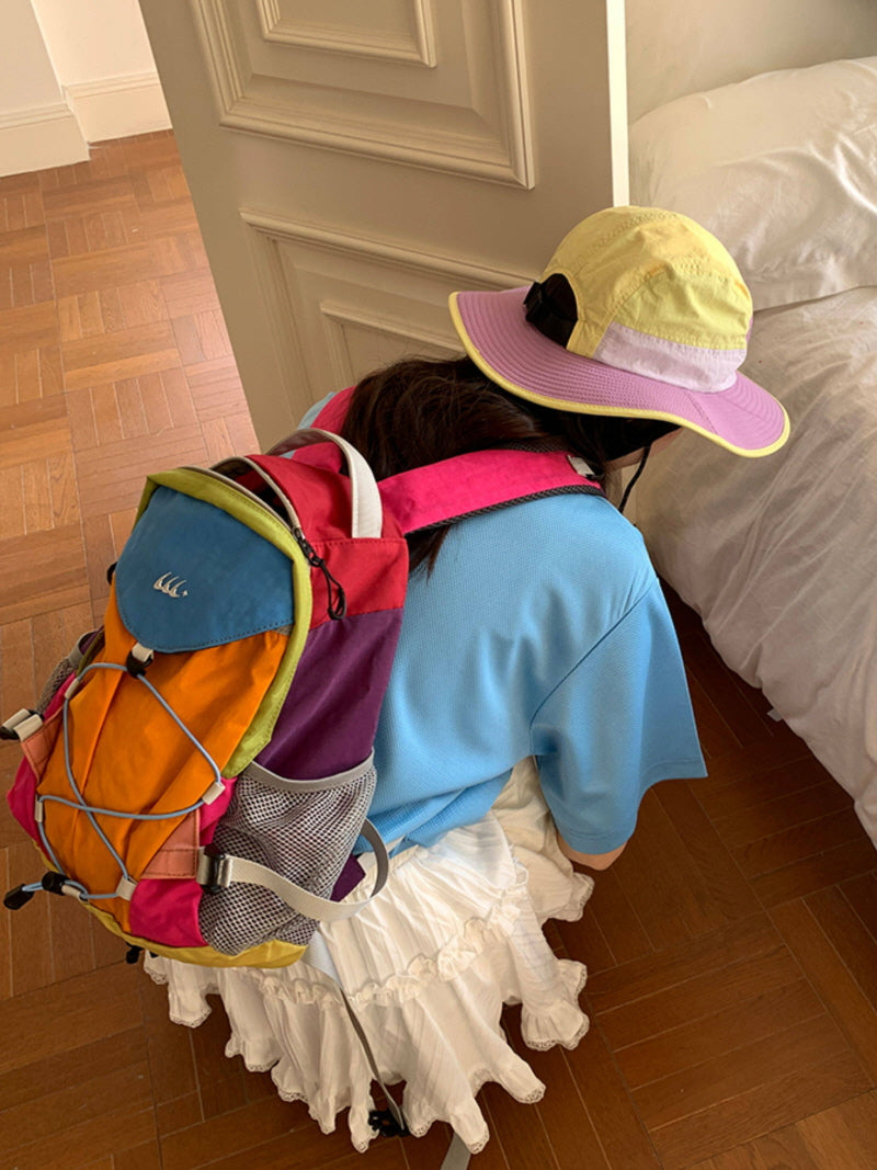Colorblock Trail Bucket Hat