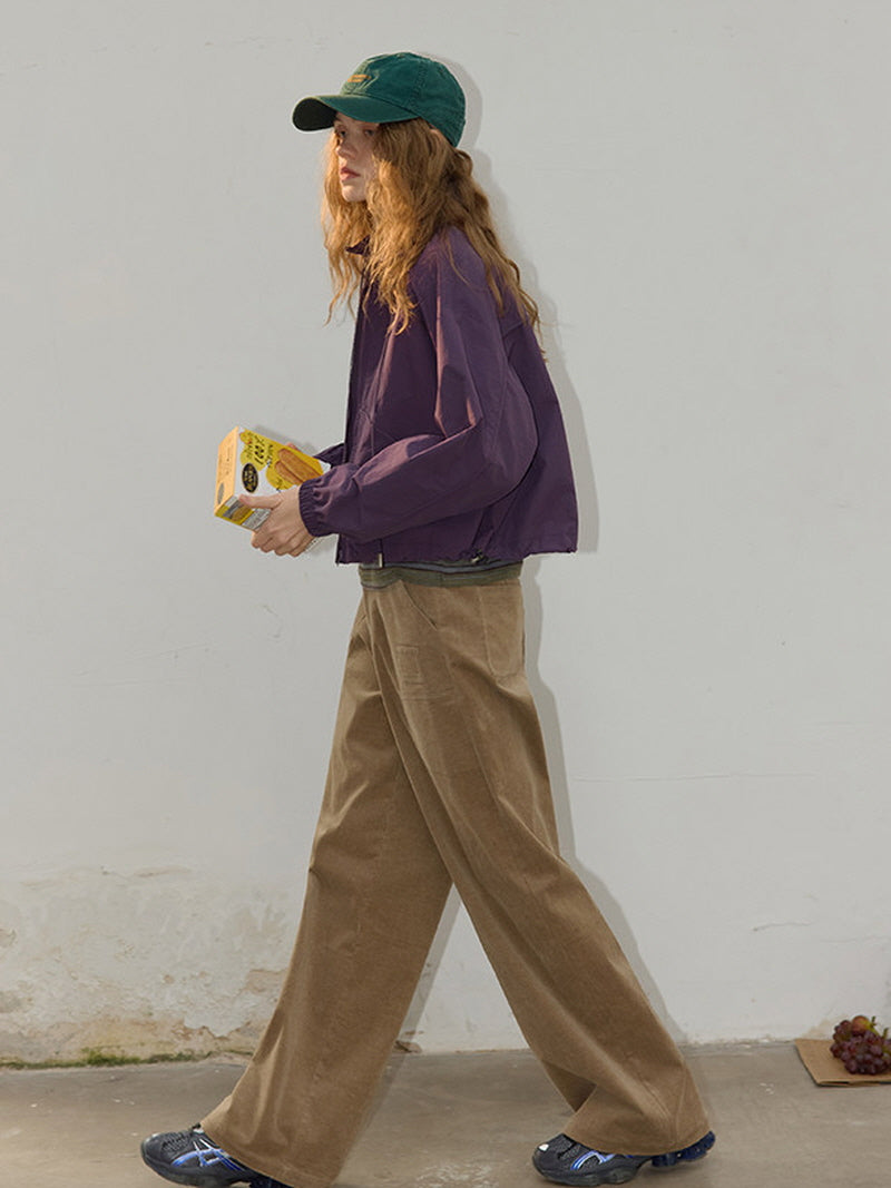 Soft Field Drawstring Jacket