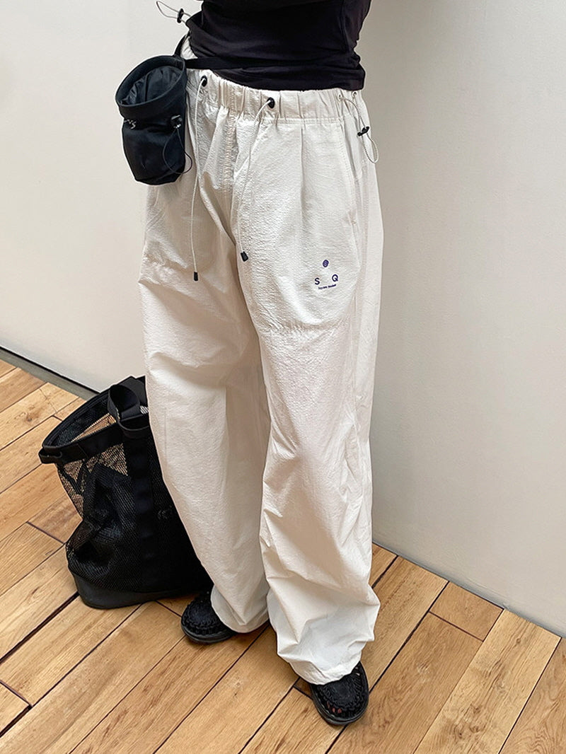 Soft Utility Wide Pants