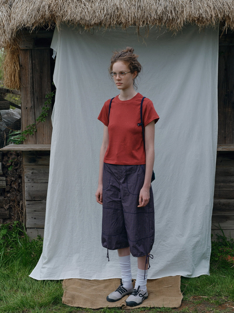 Cropped Utility Pants