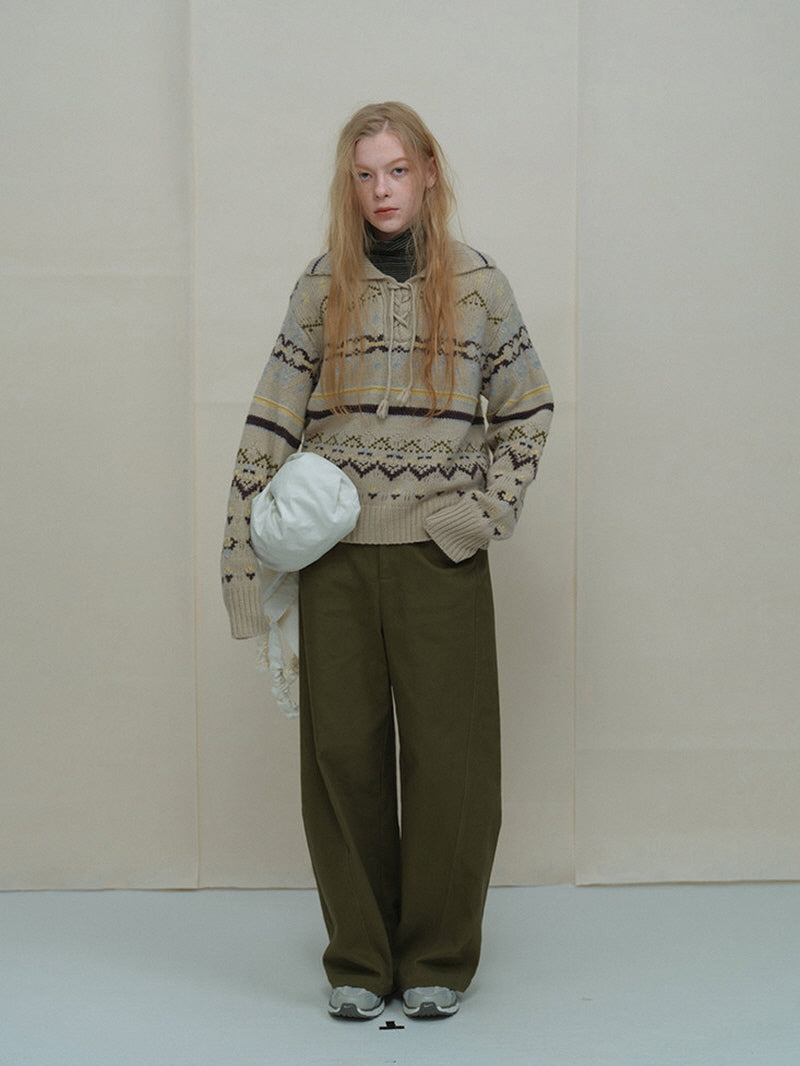 Nordic Trail Knit Pullover