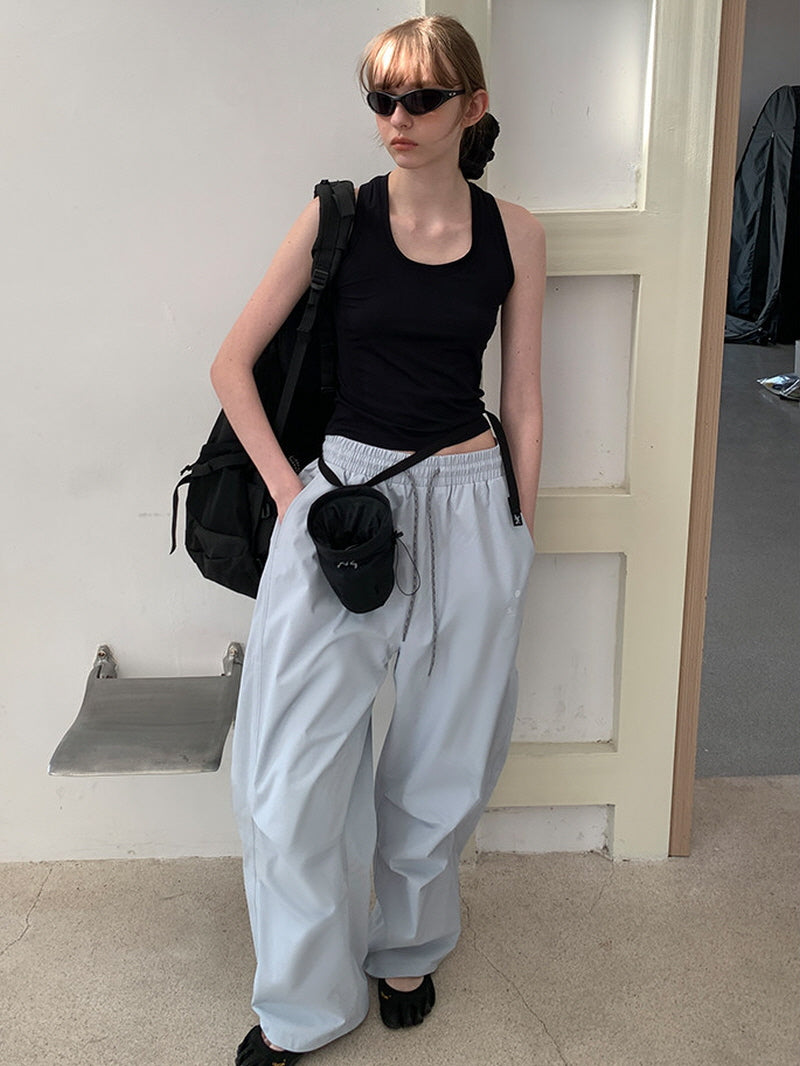 Loose Drape Cargo Pants