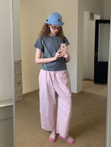 Contrast Stitch Performance Tee